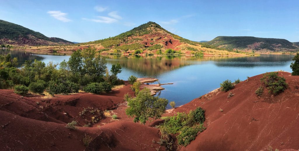 Photo du lac du Salagou